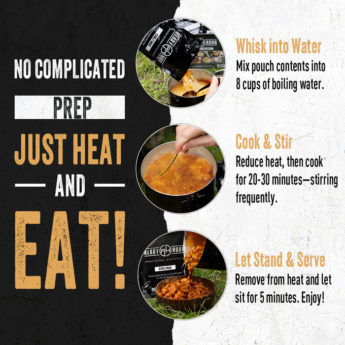 Chili Mac Case Pack (48 servings, 6 pk.)
