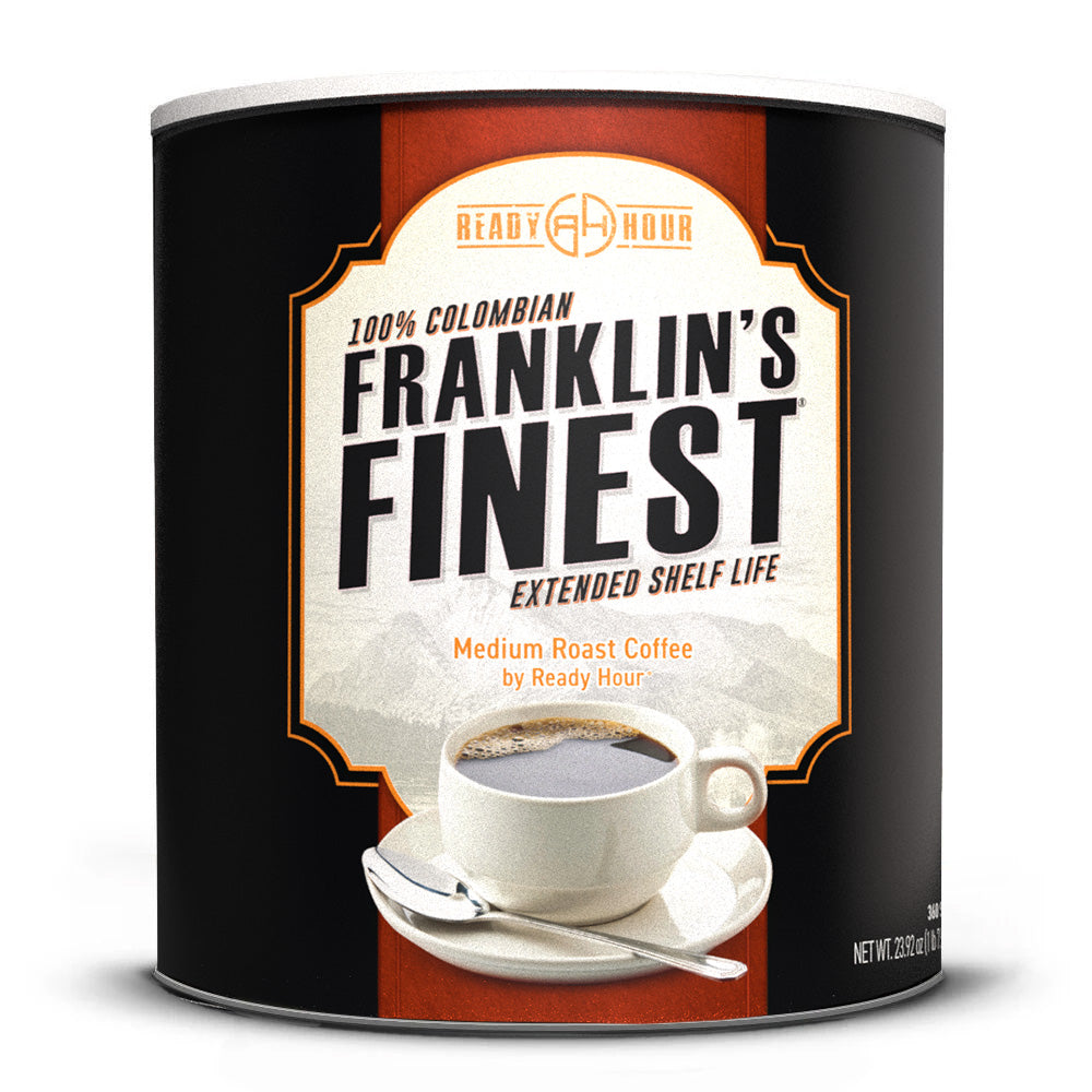 Franklin&rsquo;s Finest Survival Coffee | Up to 30-Year Shelf Life 