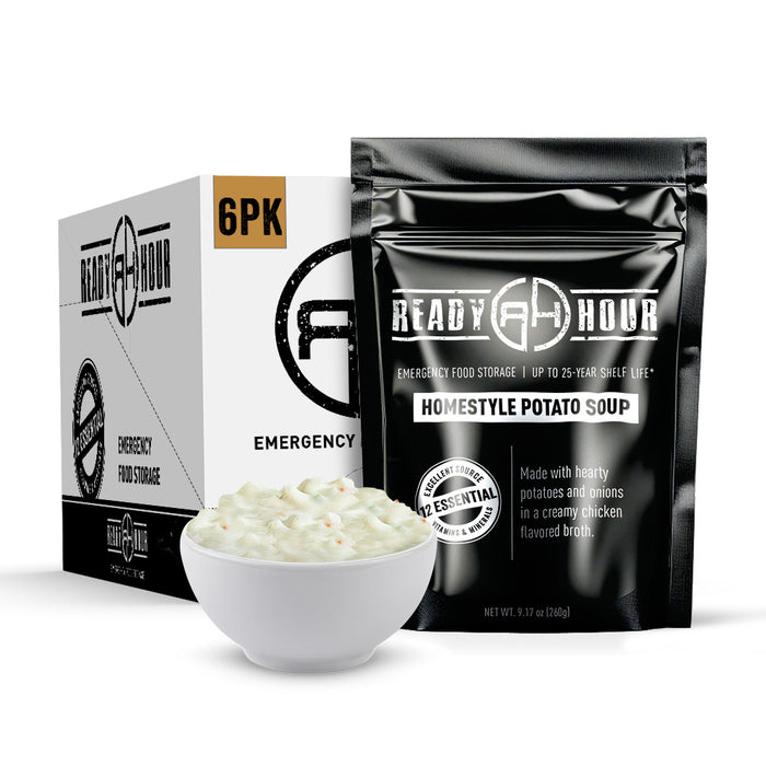 Ready Hour Homestyle Potato Soup Case Pack (24 servings, 6 pk.)
