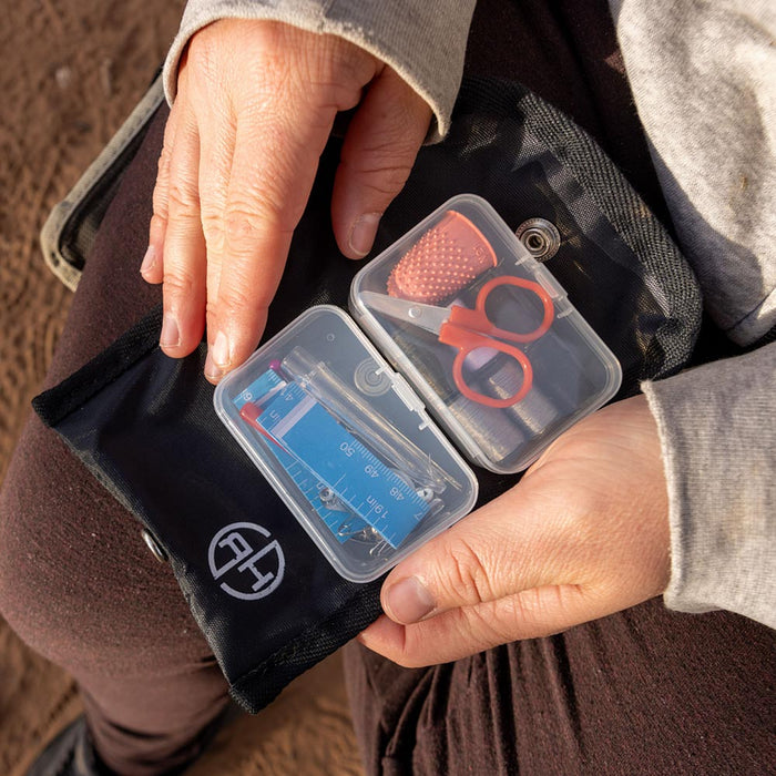 Ready Hour's Emergency Sewing Kit compartments