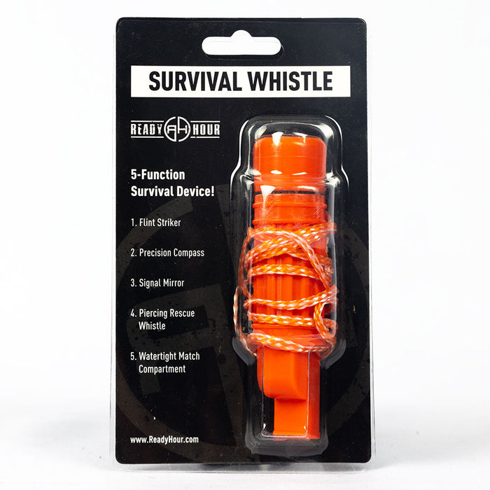 5-in-1 Survival Aid Tool and Whistle
