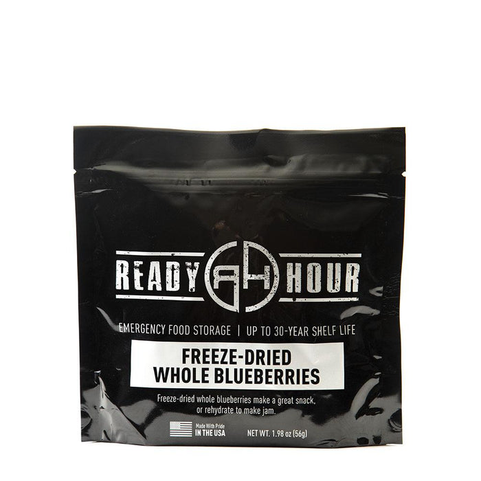 Freeze-Dried Blueberries Single Package (8 servings) - Ready Hour