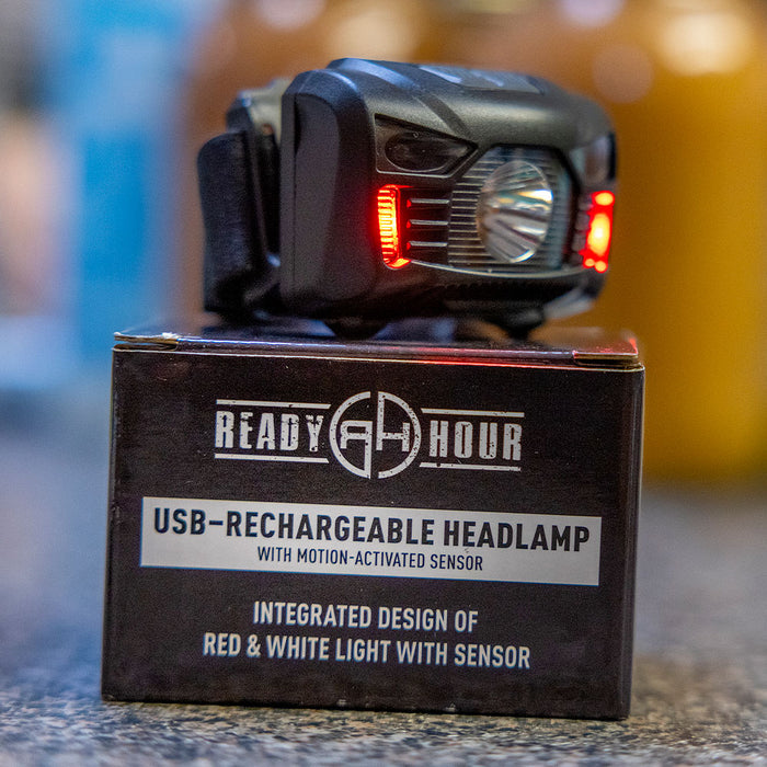 Rechargeable Sensor Headlamp