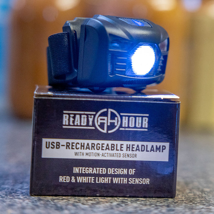 Rechargeable Sensor Headlamp