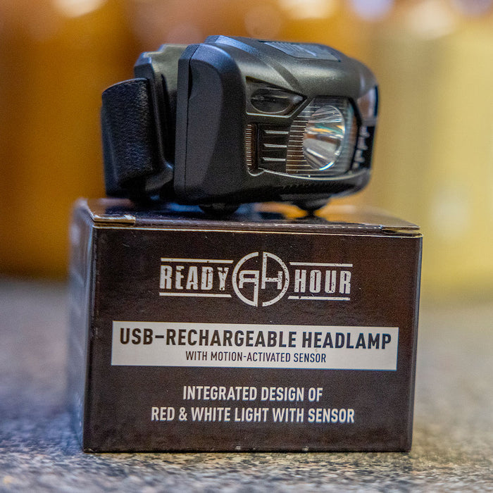 Rechargeable Sensor Headlamp
