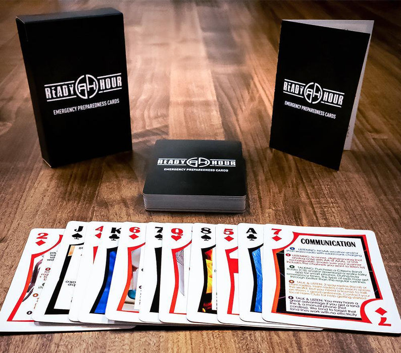 Ready Hour Preparedness Playing Cards - Ready Hour