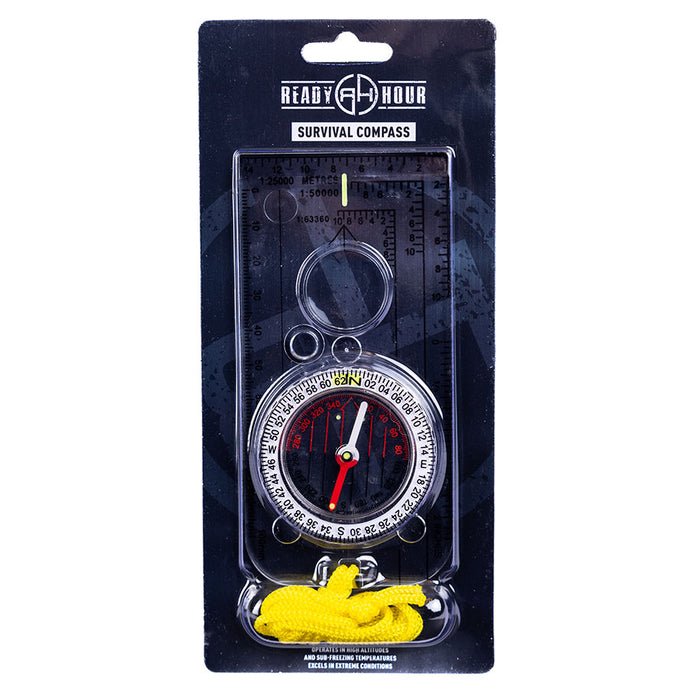 Survival Compass by Ready Hour (3-pack)