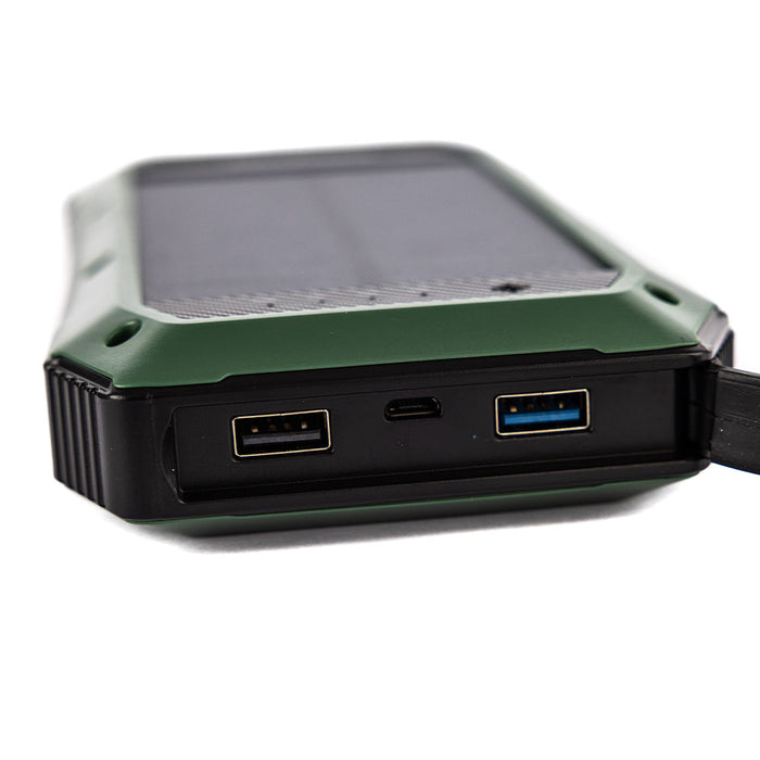 Ready Hour Wireless Solar PowerBank Charger & 20 LED Room Light
