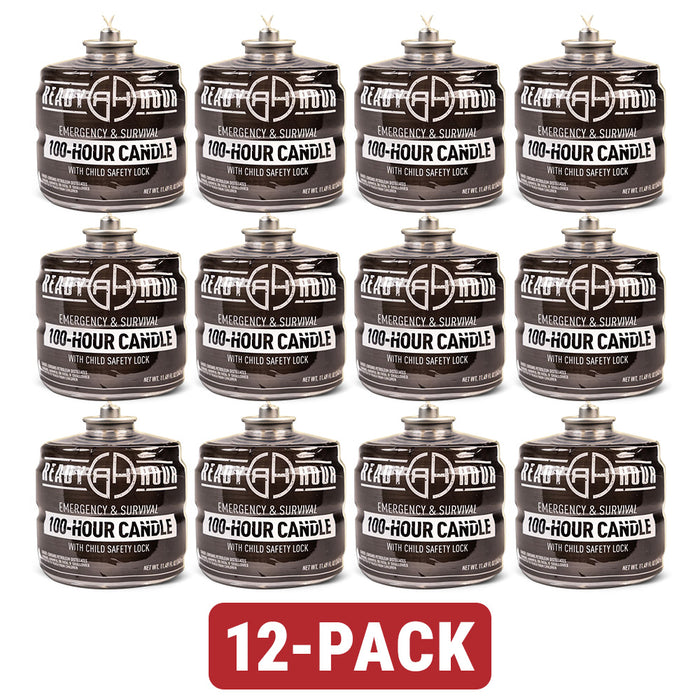100-Hour Candle for Emergencies (12-pack)
