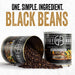 Ready Hour Quick-Cook Black Beans — one simple ingredient, no artificial flavors, dyes, or preservatives, non-bioengineered