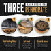 Three easy steps to rehydrate beef