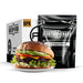Black bean burger emergency food packs