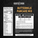 Buttermilk pancake nutritional label