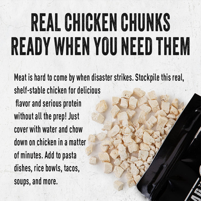 Ready Hour Freeze-Dried White Meat Chicken Case Pack (12 servings, 6 pk.)