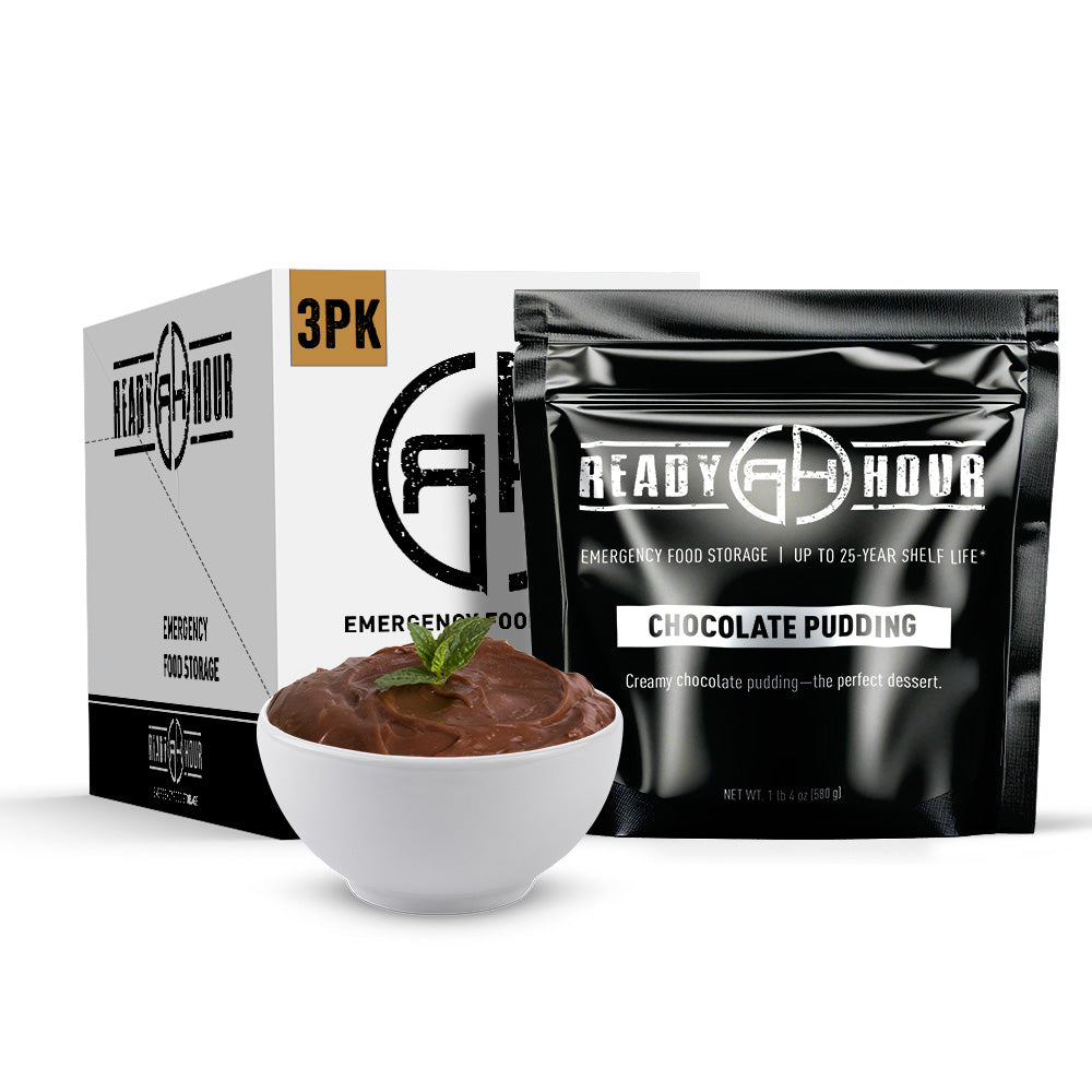 Ready Hour Chocolate Pudding Mix Case Pack (30 servings, 3 pk.)