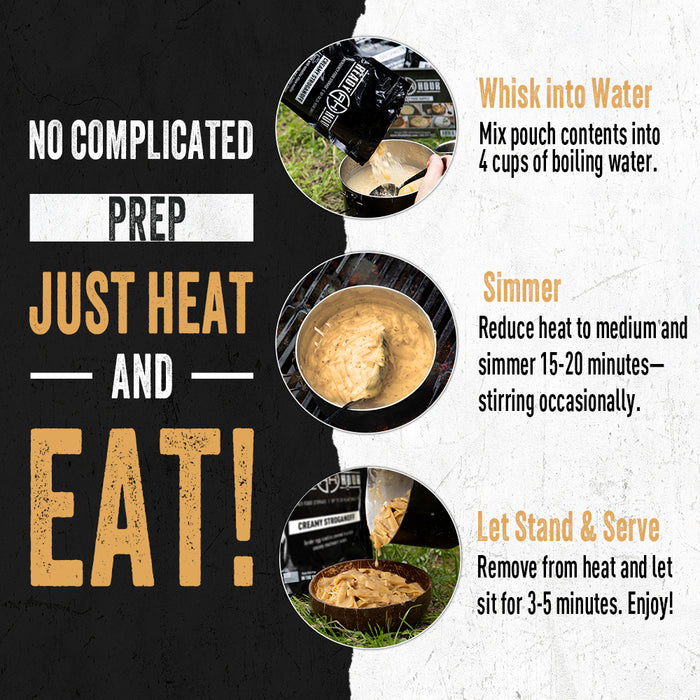 Ready Hour Creamy Alfredo Pasta Case Pack (24 servings, 6 pk.)