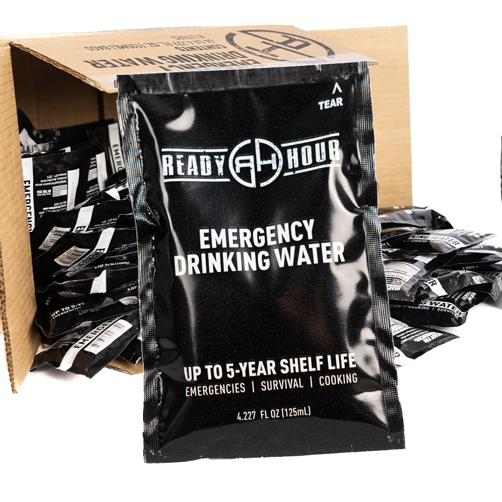 Ready Hour Emergency Water Pouch Case (64 pouches)