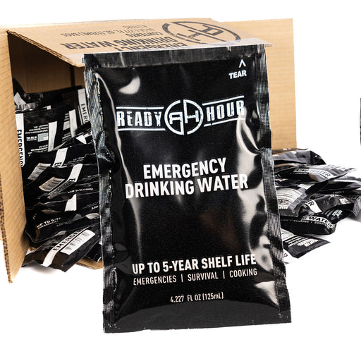 Ready Hour Emergency Water Pouch Case (64 pouches)