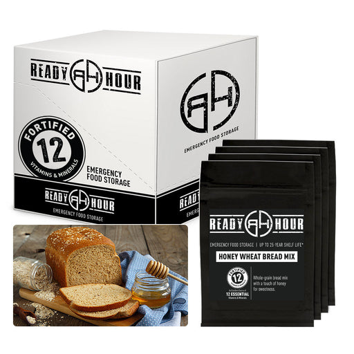 Ready Hour Honey Wheat Bread Mix Case Pack (48 servings, 4 pk.)