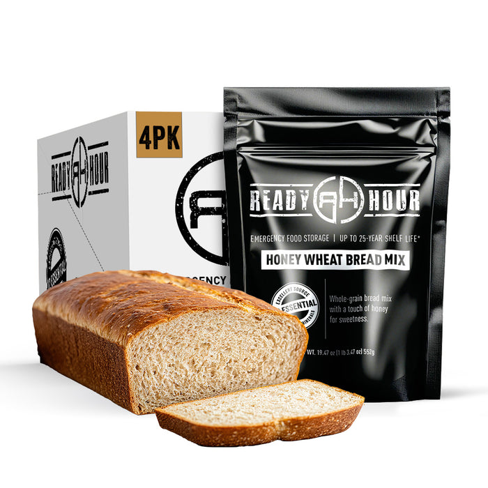 Ready Hour Honey Wheat Bread Mix Case Pack (48 servings, 4 pk.)