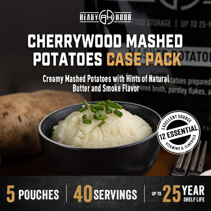Ready Hour Cherrywood Mashed Potatoes Case Pack (40 servings, 5 pk.)
