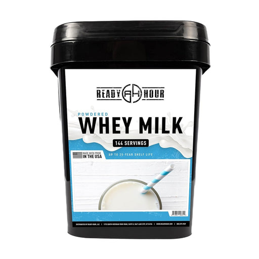 Powdered whey milk bucket