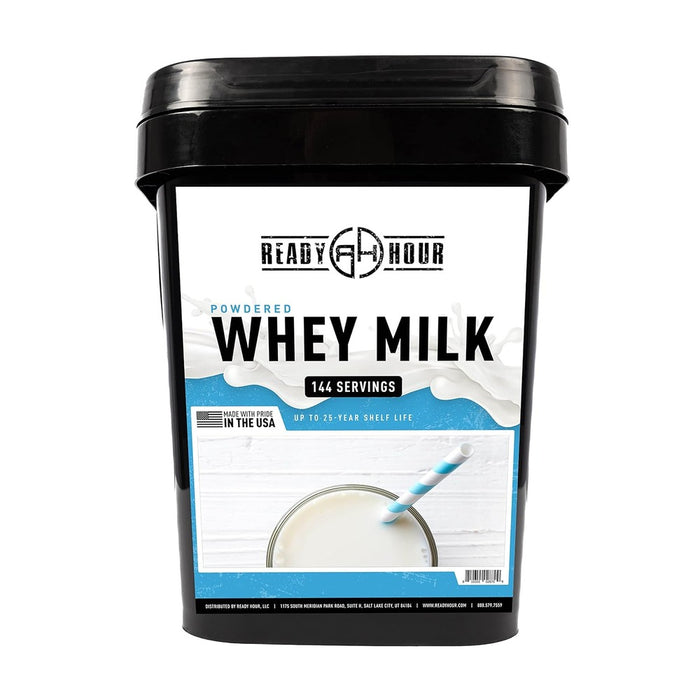 Powdered whey milk bucket