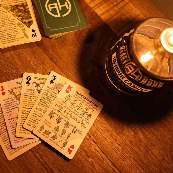 Ready Hour Edible Wild Foods Playing Cards