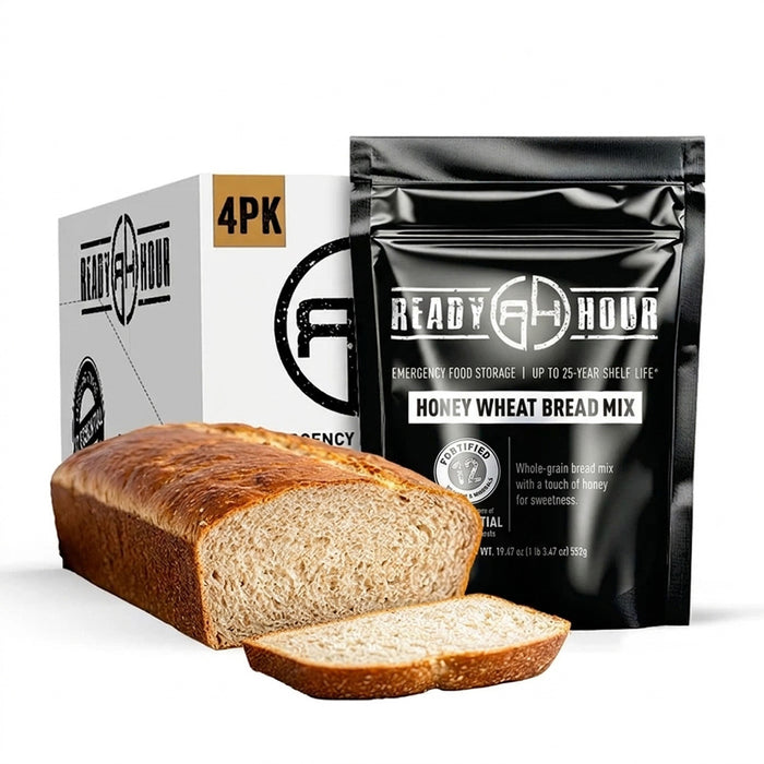 Ready Hour Honey Wheat Bread Mix Case Pack (48 servings, 4 pk.)