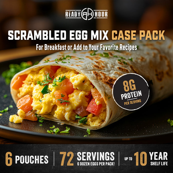 Ready Hour Scrambled Eggs Case Pack (72 servings, 6 pk.)