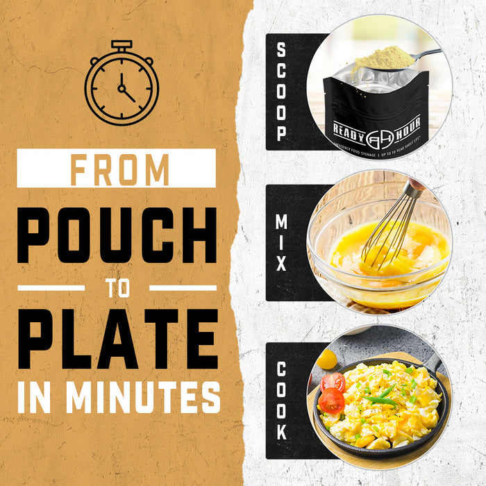 Ready Hour Scrambled Eggs Case Pack (72 servings, 6 pk.)