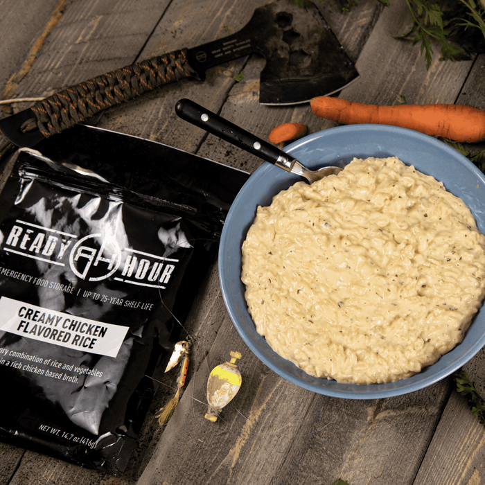 Ready Hour Creamy Chicken Flavored Rice #10 Can (18 servings)