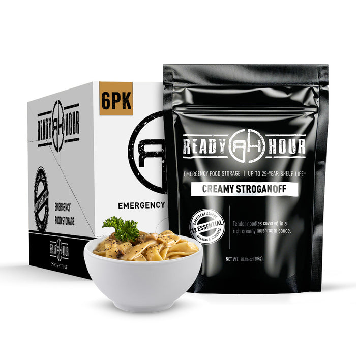Ready Hour Creamy Stroganoff Case Pack (24 servings, 6 pk.)