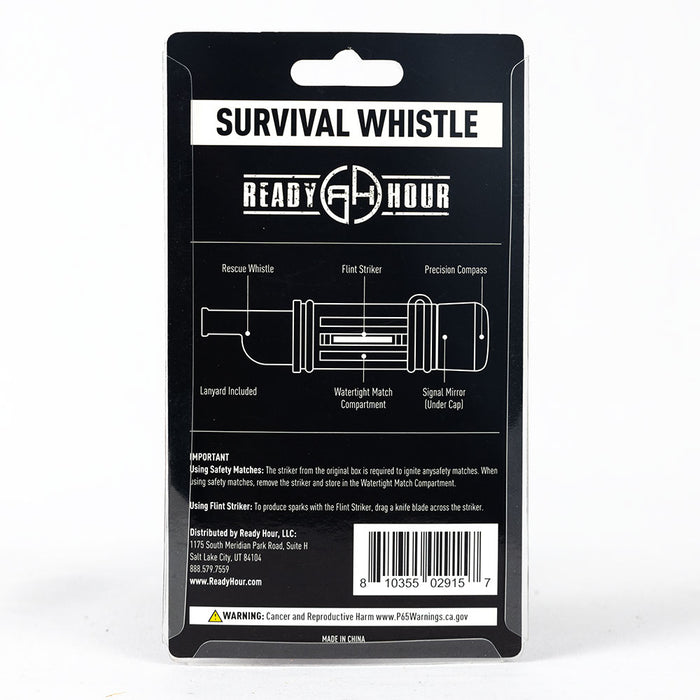 5-in-1 Survival Aid Tool and Whistle