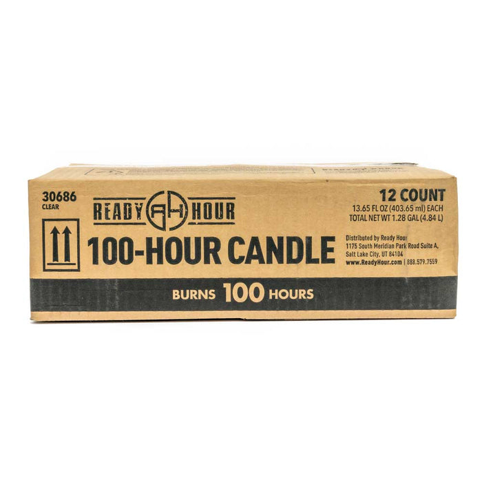 100-Hour Candle for Emergencies - 12 pack