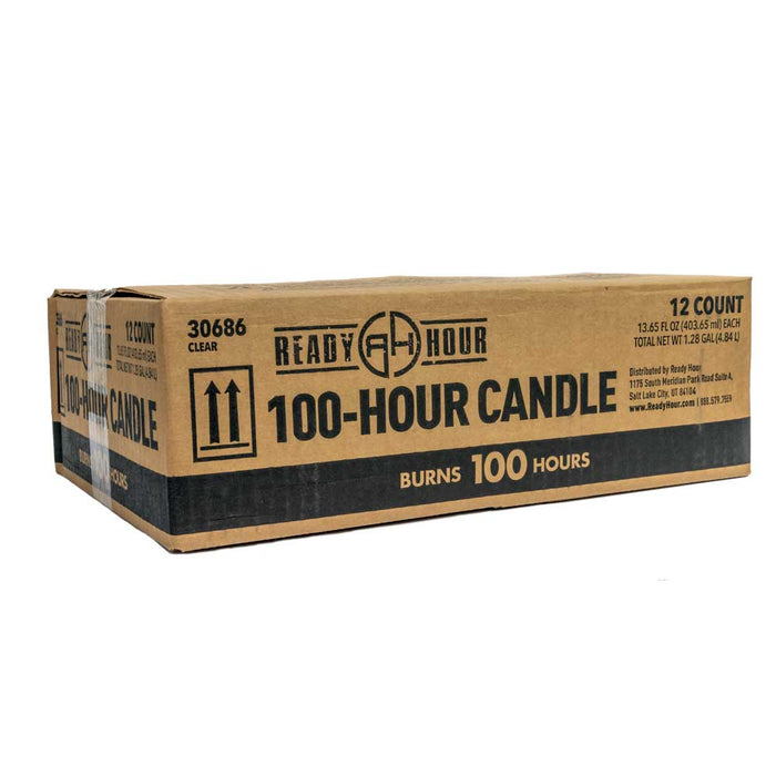 100 Pack Tea Light Candles Bulk Pack 3 Hours Burn White Unscented