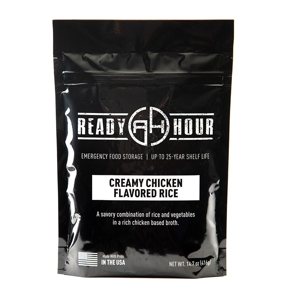 Creamy Chicken Flavored Rice Single Package (4 servings) - Ready Hour
