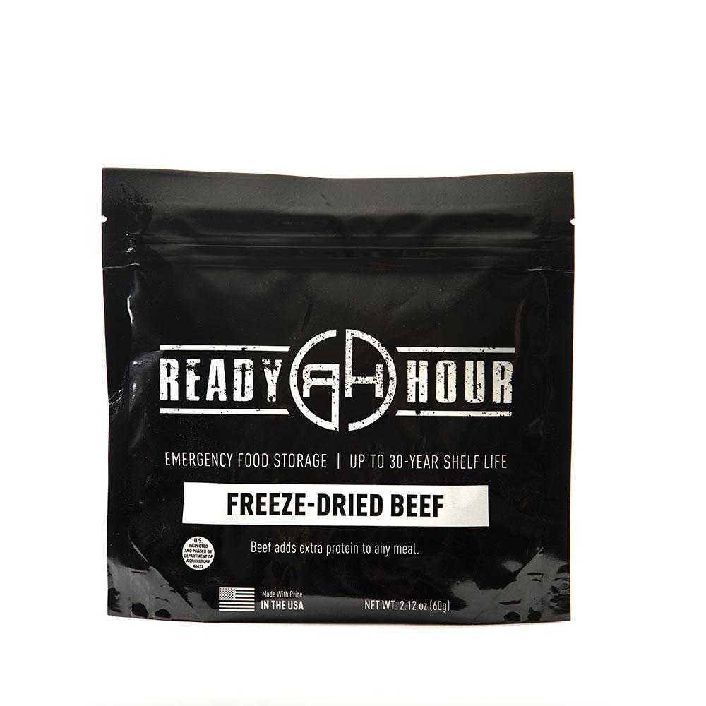 Freeze-Dried Beef Single Package (4 servings) - Ready Hour