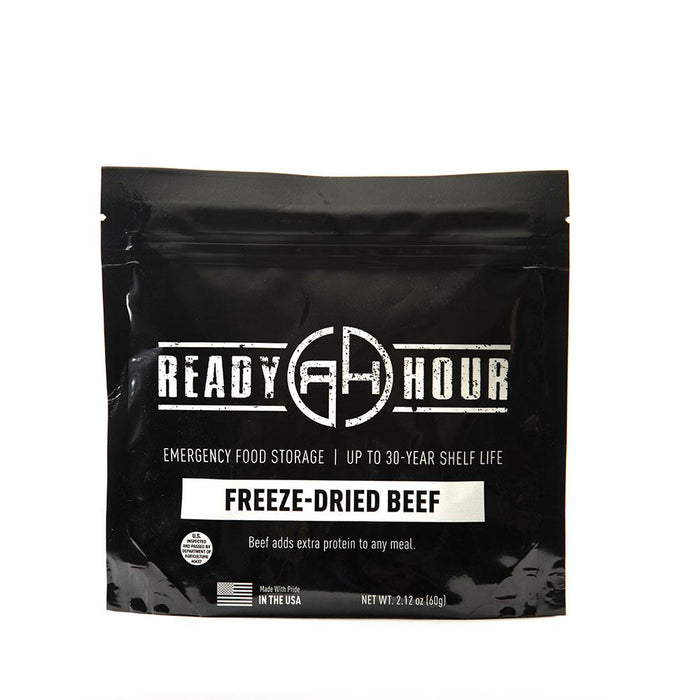Freeze-Dried Beef Single Package (4 servings) - Ready Hour