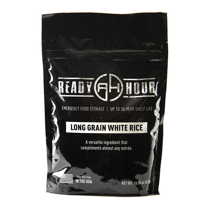 Long Grain White Rice Single Package (10 servings) - Ready Hour