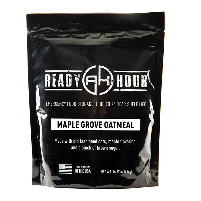 Maple Grove Oatmeal Single Package (8 servings) - Ready Hour