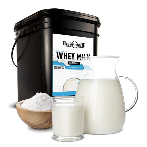 Ready Hour Powdered Whey Milk Bucket (144 servings, 9 pk.)