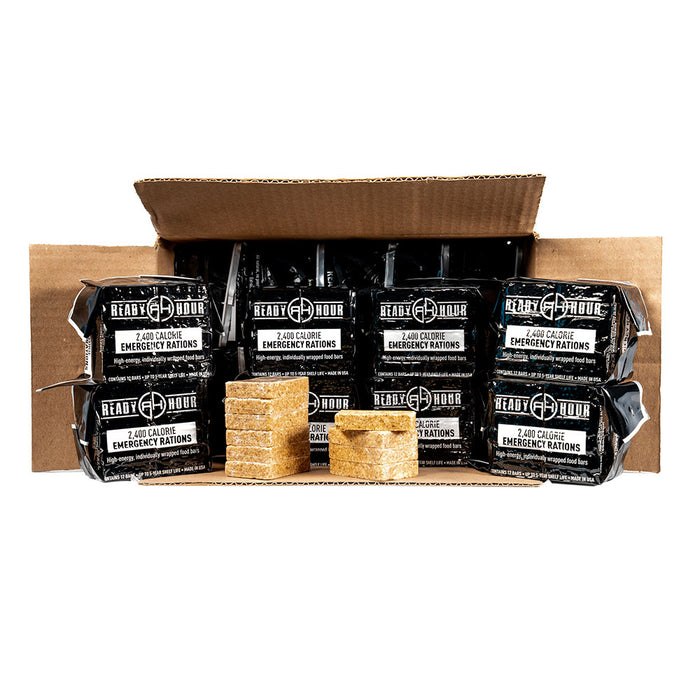 Ready Hour 2,400 Calorie Emergency Ration Bars (30-Pack)