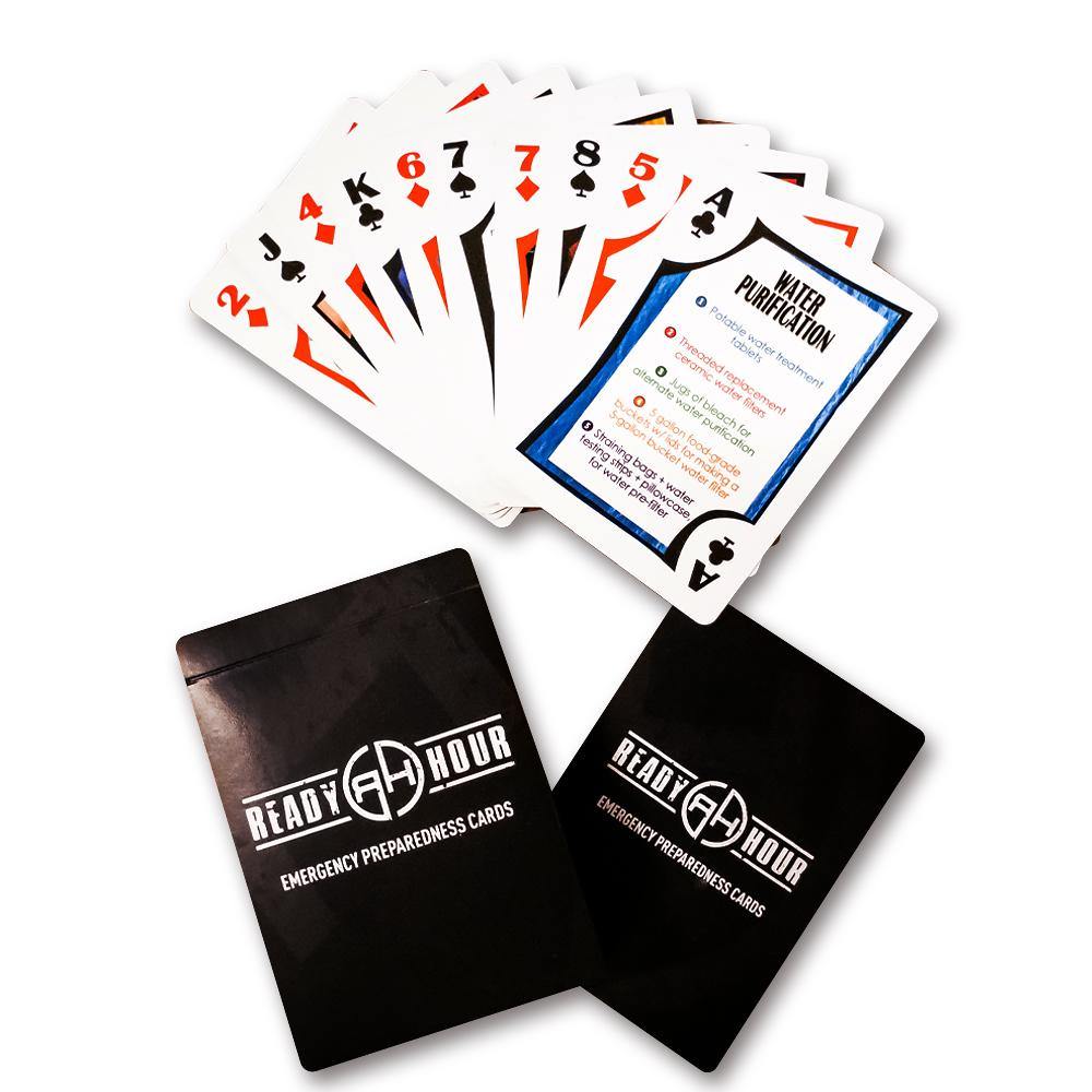 Ready Hour Preparedness Playing Cards - Ready Hour