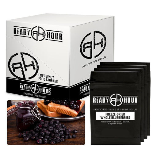 Ready Hour Freeze-Dried Blueberries Case Pack (32 servings, 4 pk.)