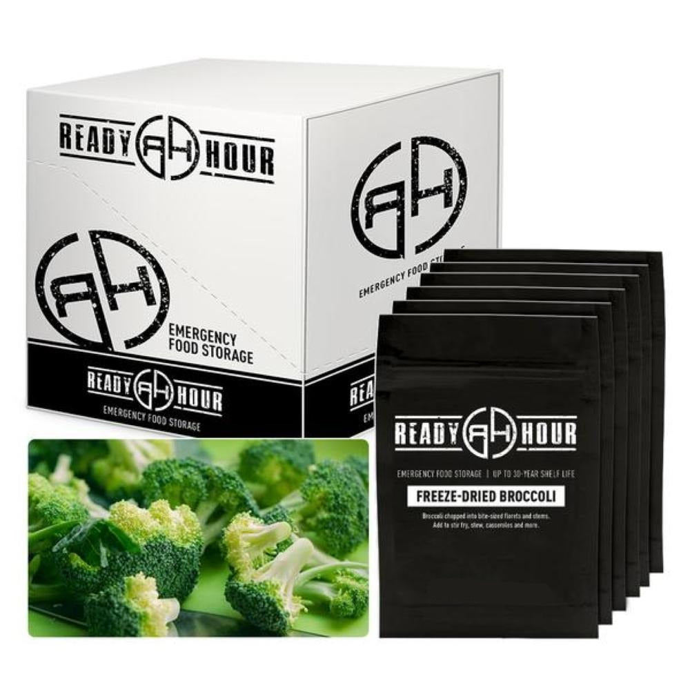 Freeze-Dried Broccoli Case Pack (48 servings, 6 pk.)