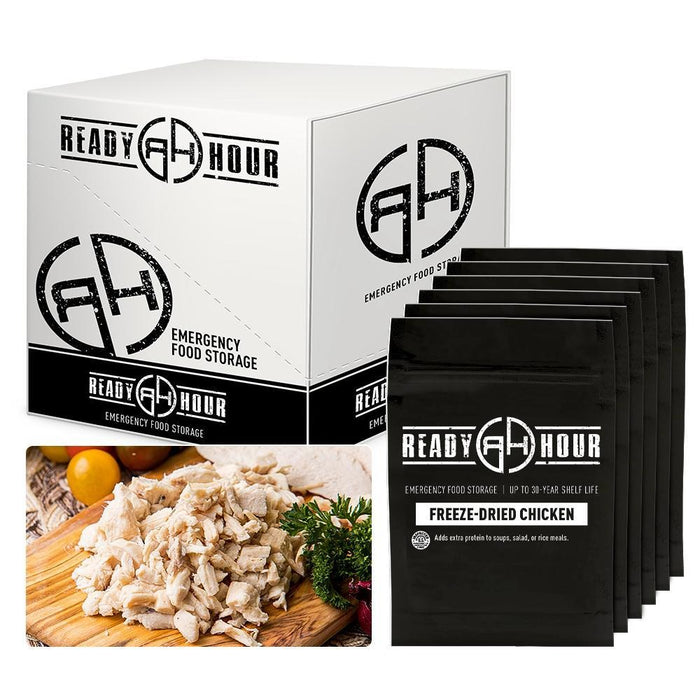 Ready Hour Freeze-Dried Chicken Case Pack (24 servings, 6 pk.)- 