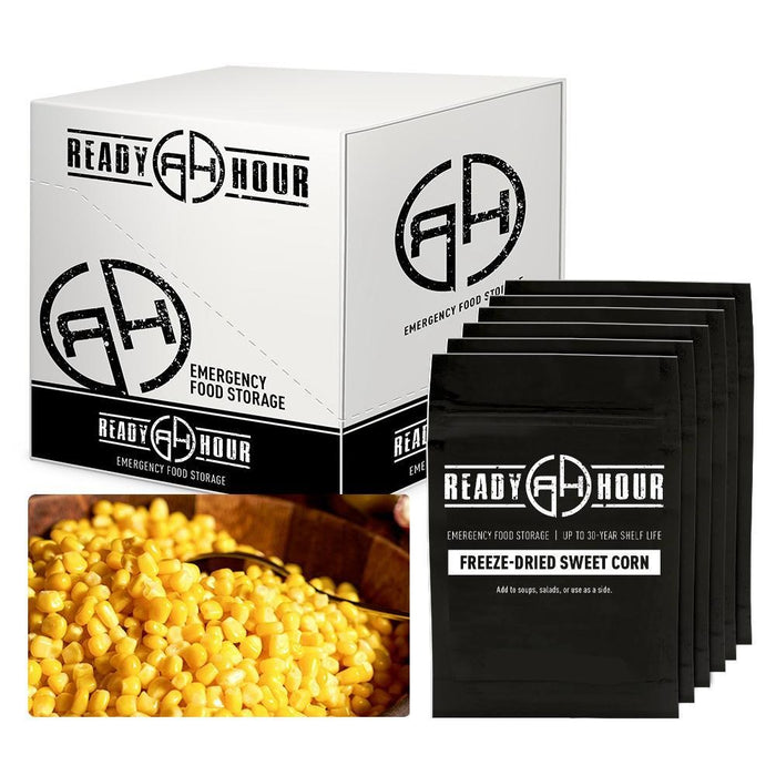 Ready Hour Freeze-Dried Corn Case Pack (48 servings, 6 pk.)